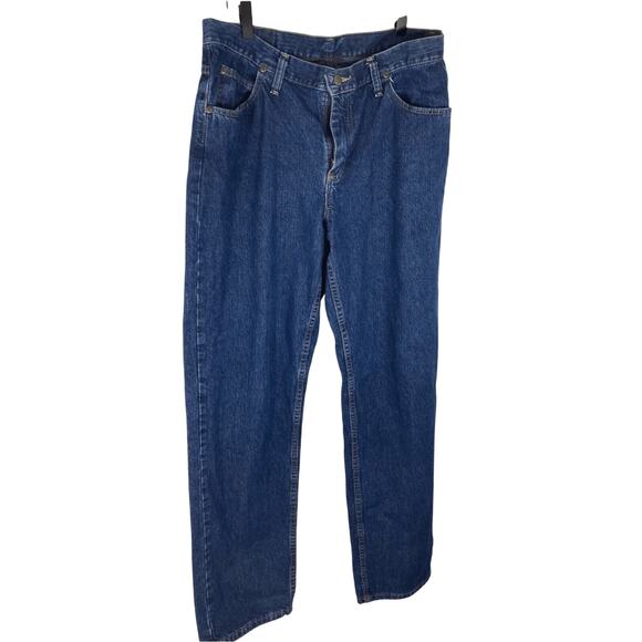 Wrangler Blues Women's Sz 10 Tall Bootcut Denim Straight Leg Relaxed Dad Jeans - Picture 1 of 5